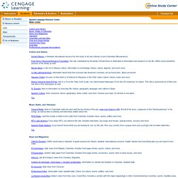 Spanish Web Resources - Web Links