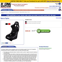 Sparco Racing Seat: Fighter