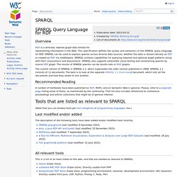 SPARQL - Semantic Web Standards