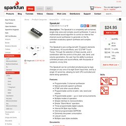 SpeakJet - COM-09578