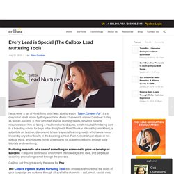 Every Lead is Special (The Callbox Lead Nurturing Tool)