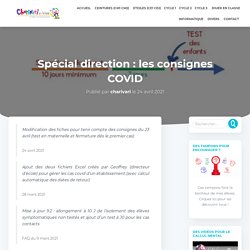 Spécial direction : les consignes COVID