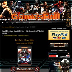 Devil May Cry 4 Special Edition + DLC - Español - MEGA - ISO CODEX
