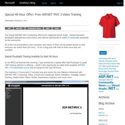 Special 48-Hour Offer: Free ASP.NET MVC 3 Video Training