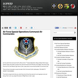 Air Force Special Operations Command: Air Commandos