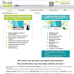 Itandco, solutions informatiques et solutions web