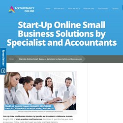 Start-Up Business Specialists