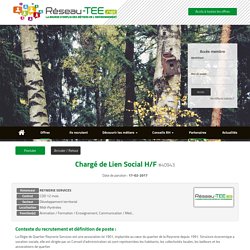 Réseau-TEE.net - Spécialiste de l'emploi environnemental