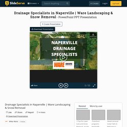 Drainage Specialists Naperville
