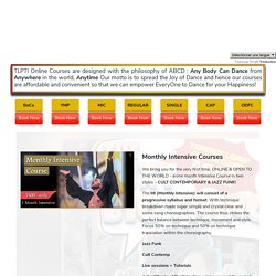 TLPTI - Specially designed online dance courses for you.