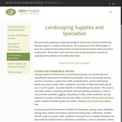 Landscape Fabric for Weed Control
