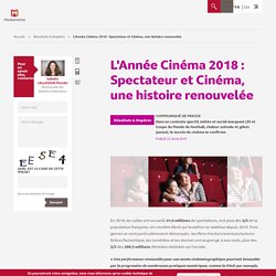 L&#039;Année Cinéma 2018 : Spectateur et Cinéma, une histoire renouvelée - Médiamétrie