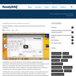 ReadyDAQ for Spectrometers and Spectra measurements