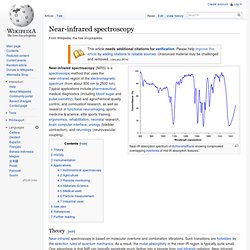 Near-infrared spectroscopy