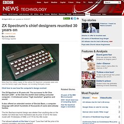 News - ZX Spectrum's chief designers reunited 30 years on