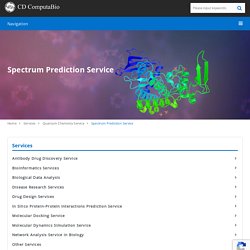 Spectrum Prediction Service - CD ComputaBio