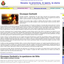 La spedizione dei Mille, Giuseppe Garibaldi, Camice rosse, sbarco a Marsala - Aurora