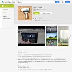 Geschw.-Messer - Speed Gun - Android Apps auf Google Play