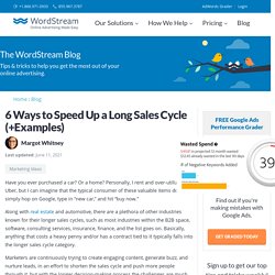 6 Ways to Speed Up a Long Sales Cycle (+Examples)