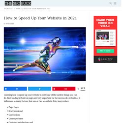 How to Speed Up Your Website in 2021 - The SEO Buck