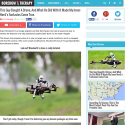 Star Wars Speeder Bike Drone Is Fully Operational