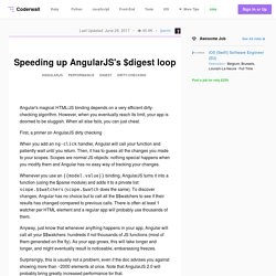 Speeding up AngularJS's $digest loop (Example)