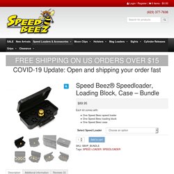 Speed Beez® Speedloader, Loading Block, Case - Bundle – Speed BeezSpeed Beez