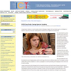 BYOD Case Study: George Spencer Academy