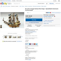 60 x 50 cm Kogge Kalmare Nicol Ogas - Spezialfabrik historische Schiffsmodelle