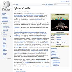 Sphenacodontidae