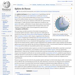 Sphère de Dyson