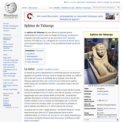 Sphinx de Taharqa