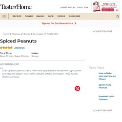 Spiced Peanuts Recipe: How to Make It
