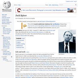 Jack Spicer