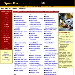 Spices by Spice Barn