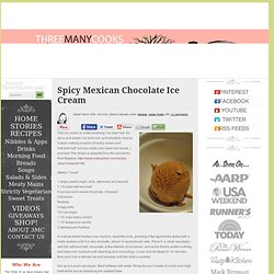 Spicy Mexican Chocolate Ice Cream