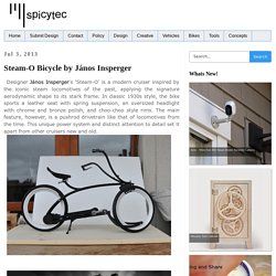 Steam-O Bicycle by János Insperger