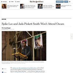 Spike Lee and Jada Pinkett Smith Won’t Attend Oscars