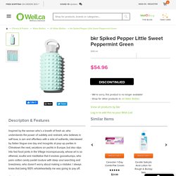 Buy bkr Spiked Pepper Little Sweet Peppermint Green from Canada at Well.ca - Free Shipping