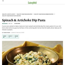 Spinach & Artichoke Dip Pasta Recipe