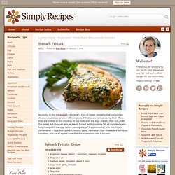 Spinach Frittata Recipe