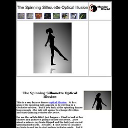 The Spinning Silhouette Optical Illusion