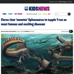 River dinosaur Spinosaurus aegyptiacus hunted prey across Sahara using powerful tail as propeller