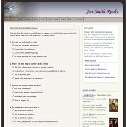 Find your Spirit Animal - an online quiz - Jeri Smith-Ready