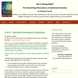 Spiritual Emergency Explained