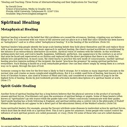 Spiritual Healing