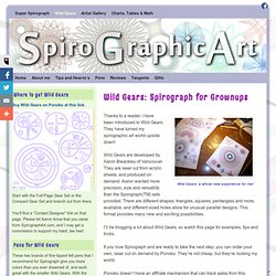 Wild Gears: Spirograph for Grownups - SpiroGraphicArt