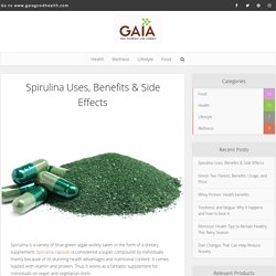 Spirulina Uses, Benefits & Side Effects - Blog