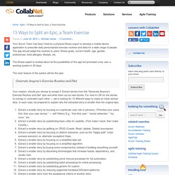 15 Ways to Split an Epic, a Team Exercise - blogs.collab.net