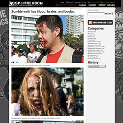 blog » Blog Archive » Zombie walk has blood, brains, and boobs.